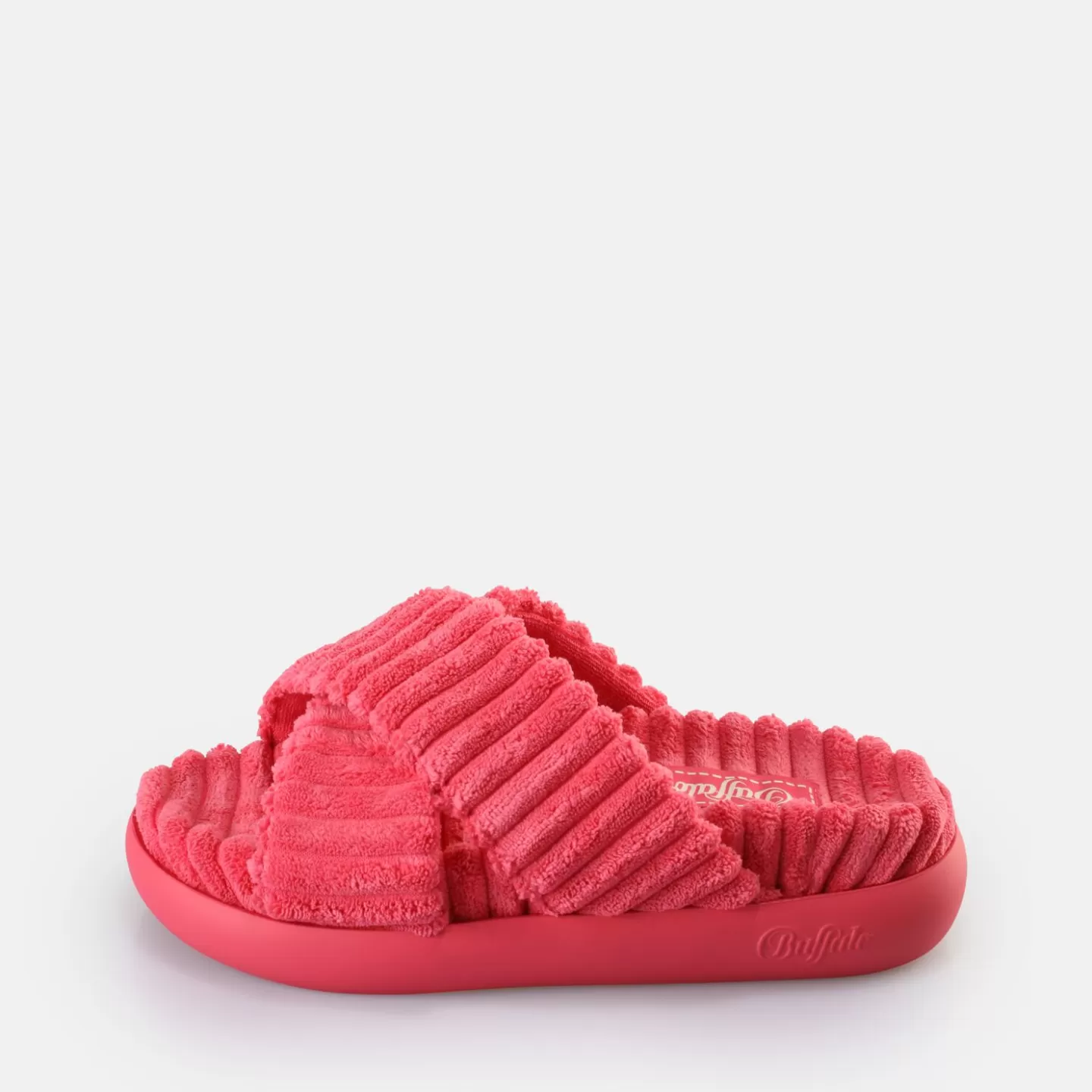 BUFFALO Rey Cross Platform Slide Vegan Pink Outlet