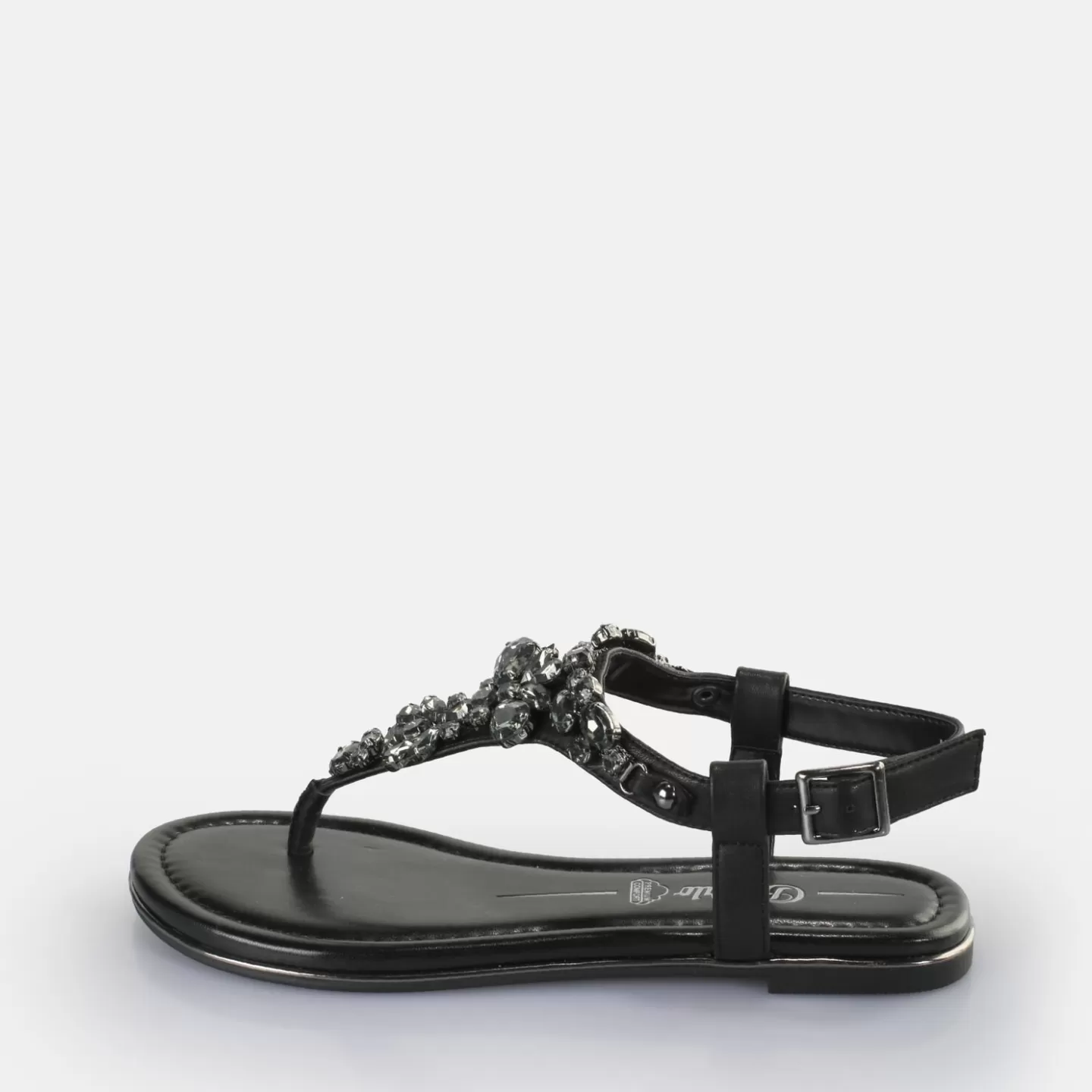 BUFFALO Rhonda Sandals Vegan Black Clearance