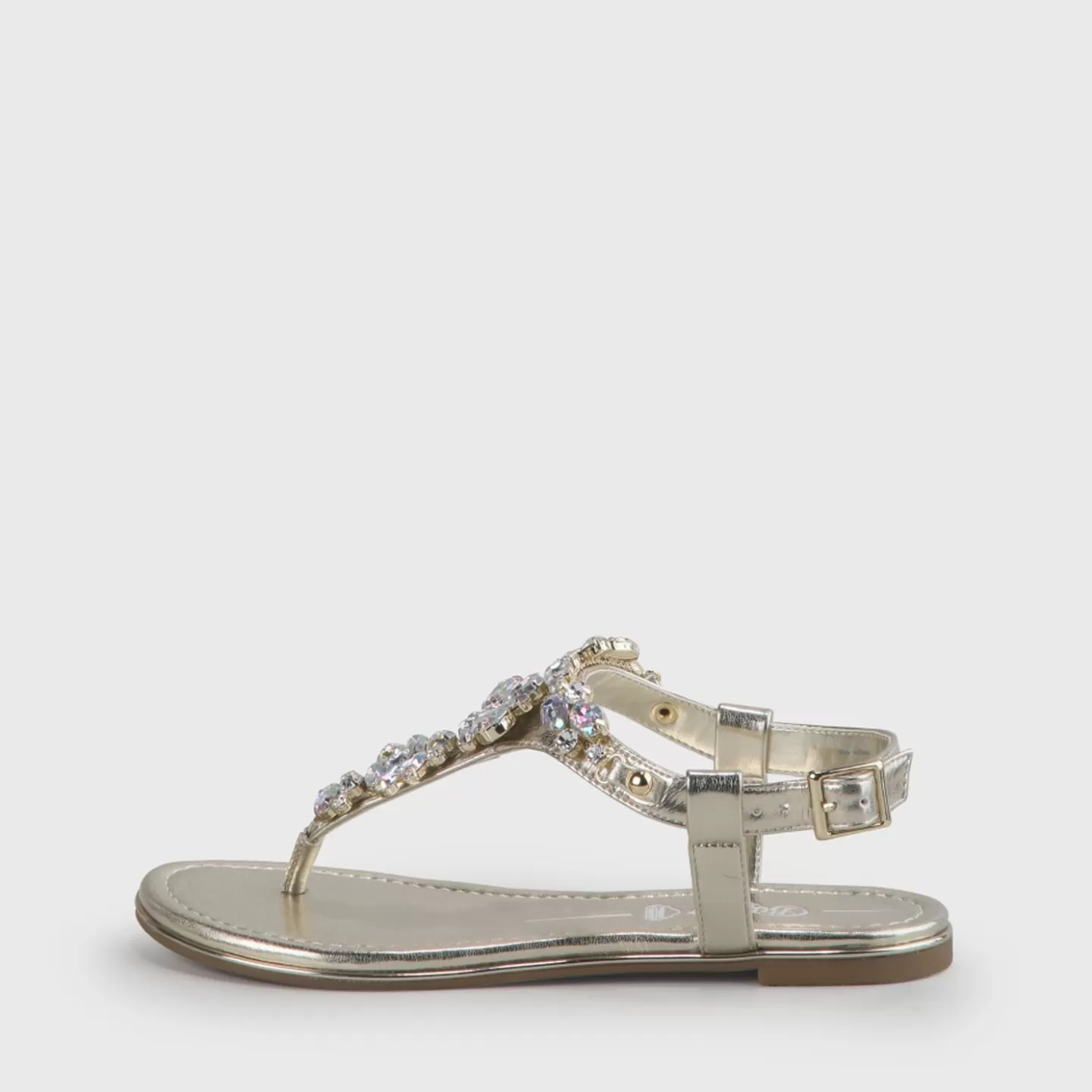 BUFFALO Rhonda Vegan Sandals Gold Sale