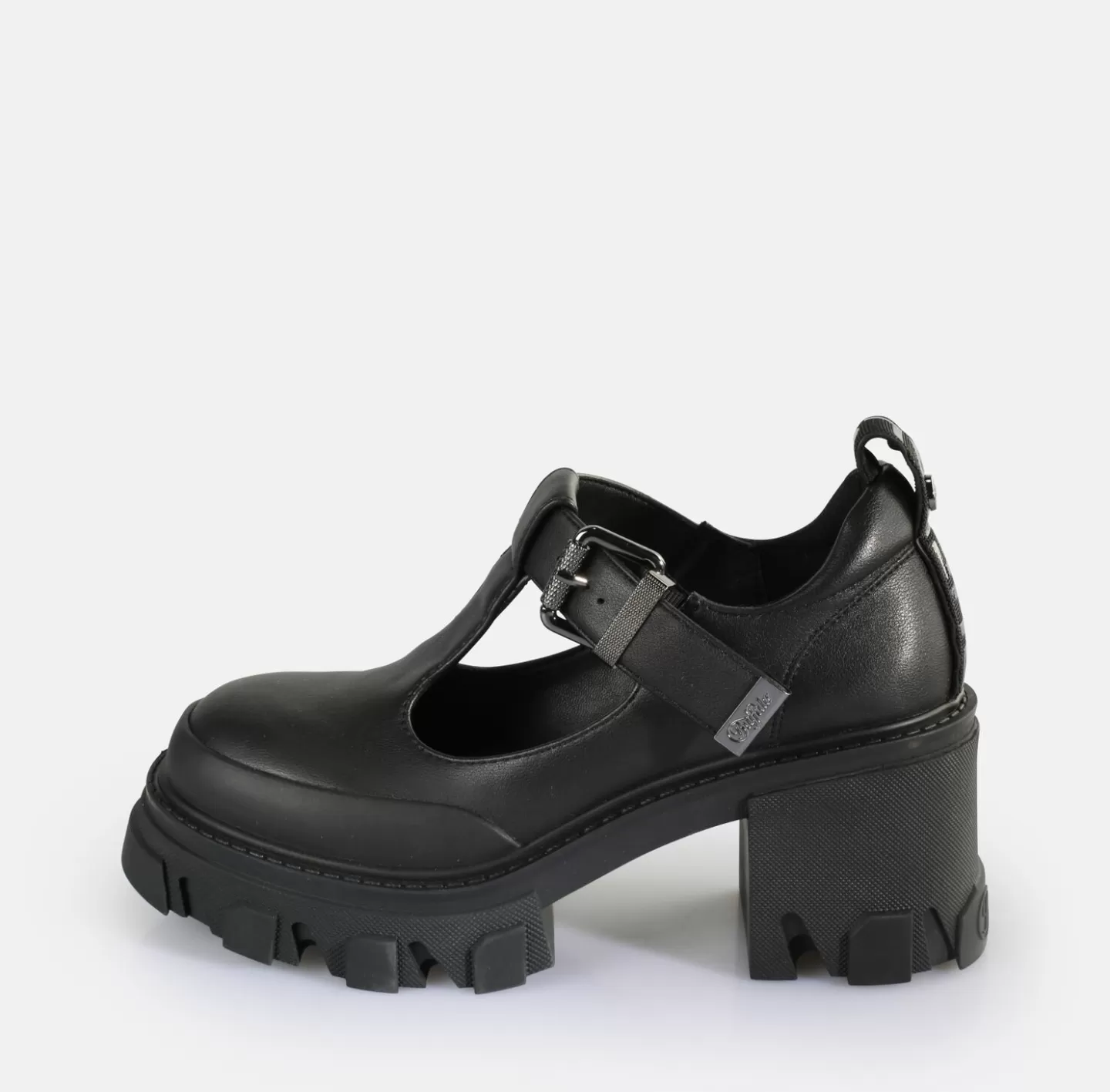 BUFFALO Riot Jane Loafers Vegan Black Best Sale