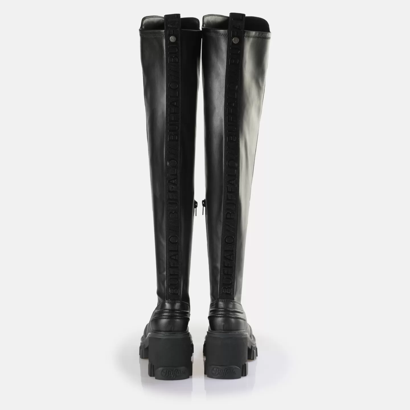 BUFFALO Riot Over Boot Vegan Black Discount