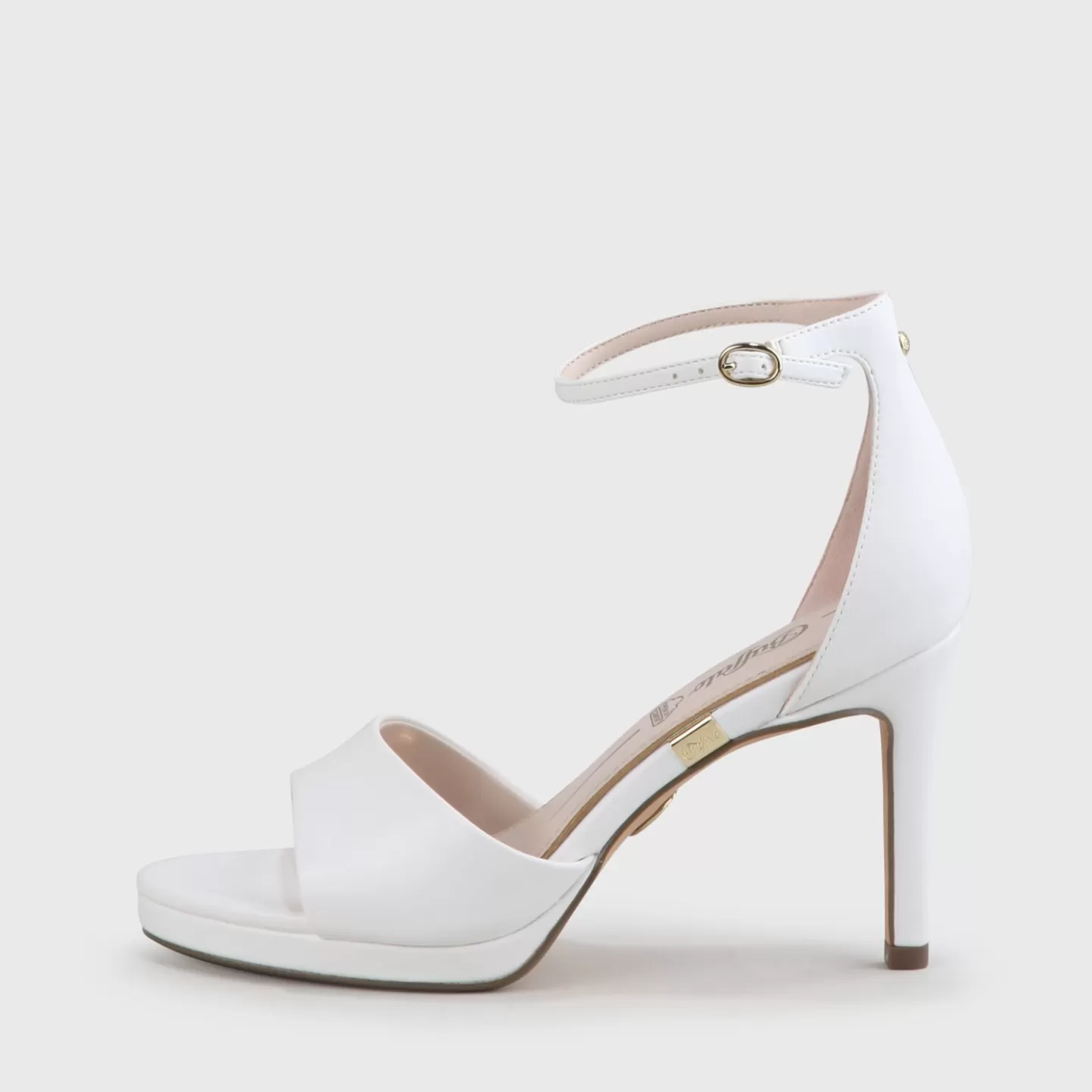 BUFFALO Ronja Heeled Sandal White Store