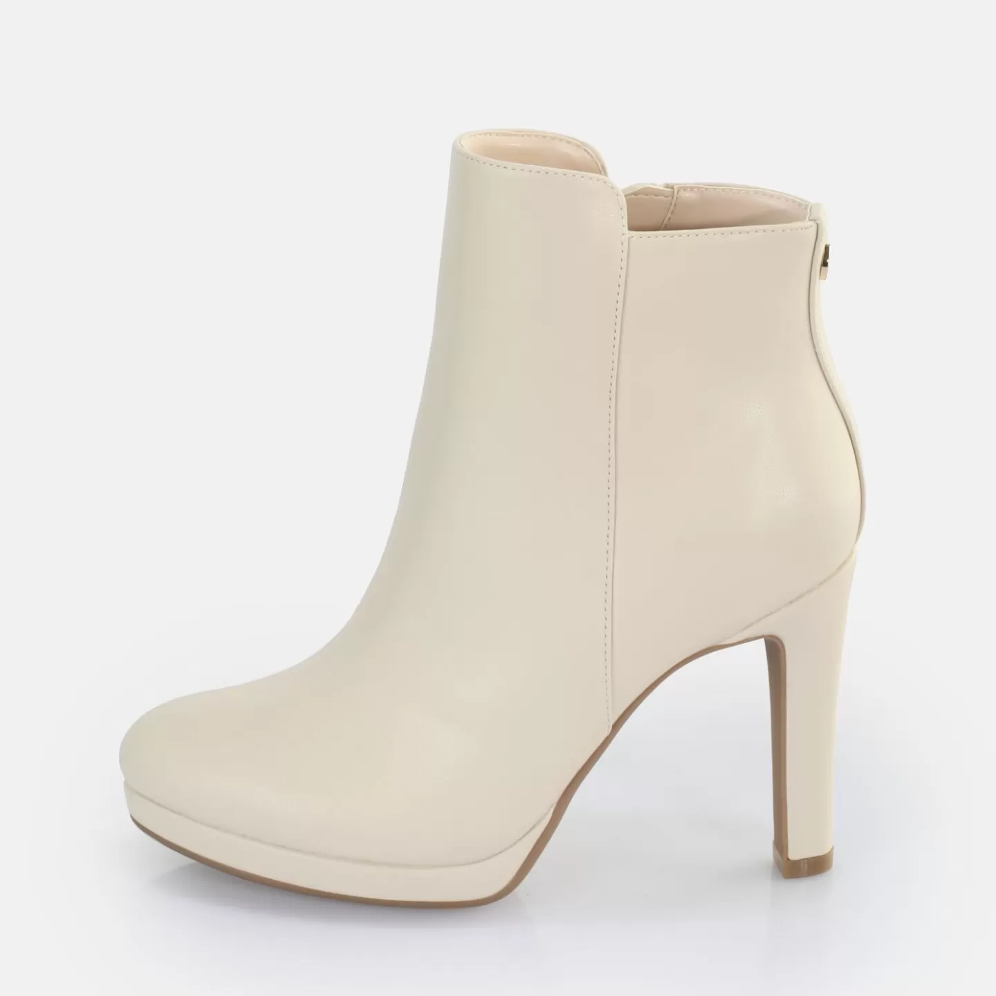 BUFFALO Roxana Ankle Boot Vegan Cream Discount