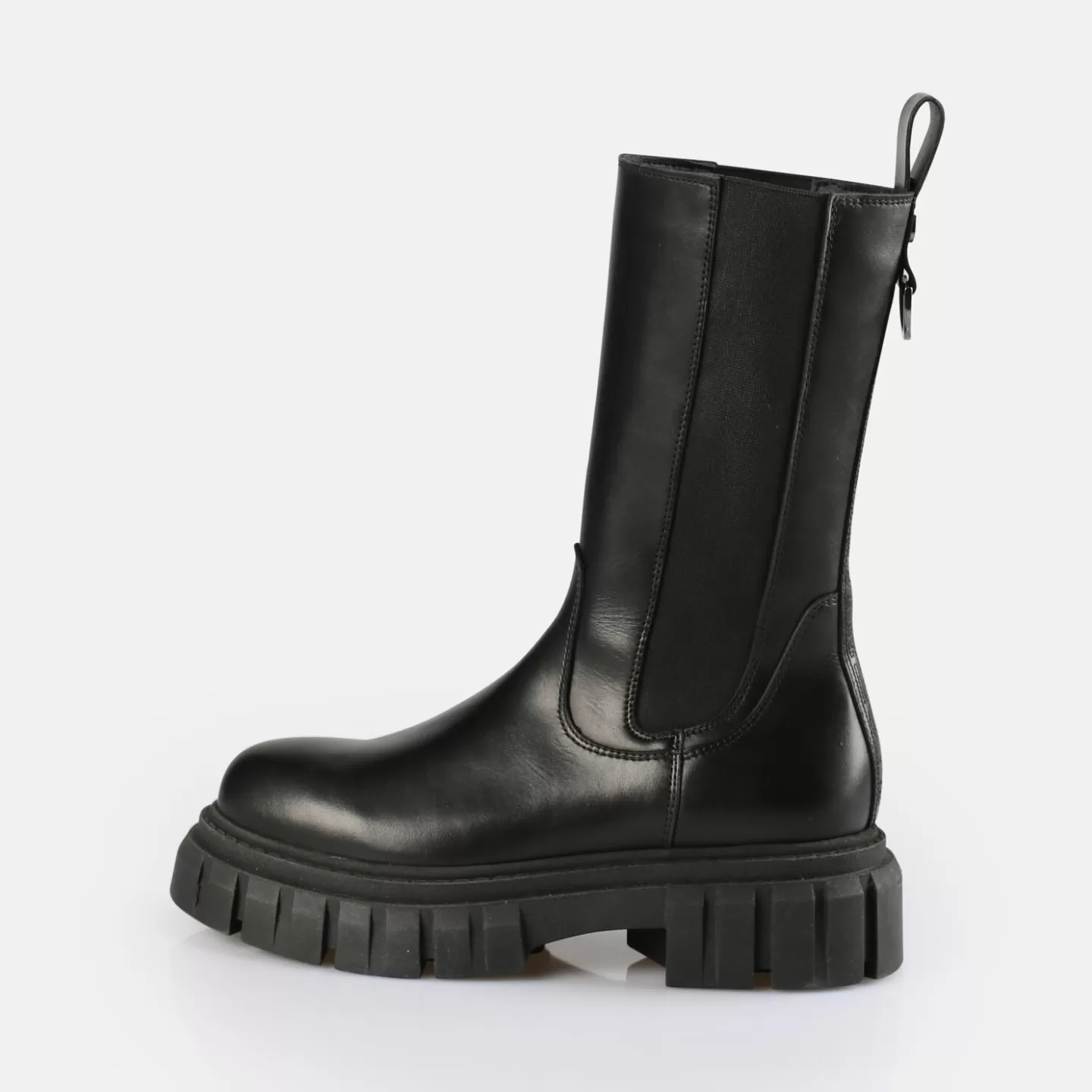 BUFFALO Scape Chelsea Hi Ankle Boot Black Store