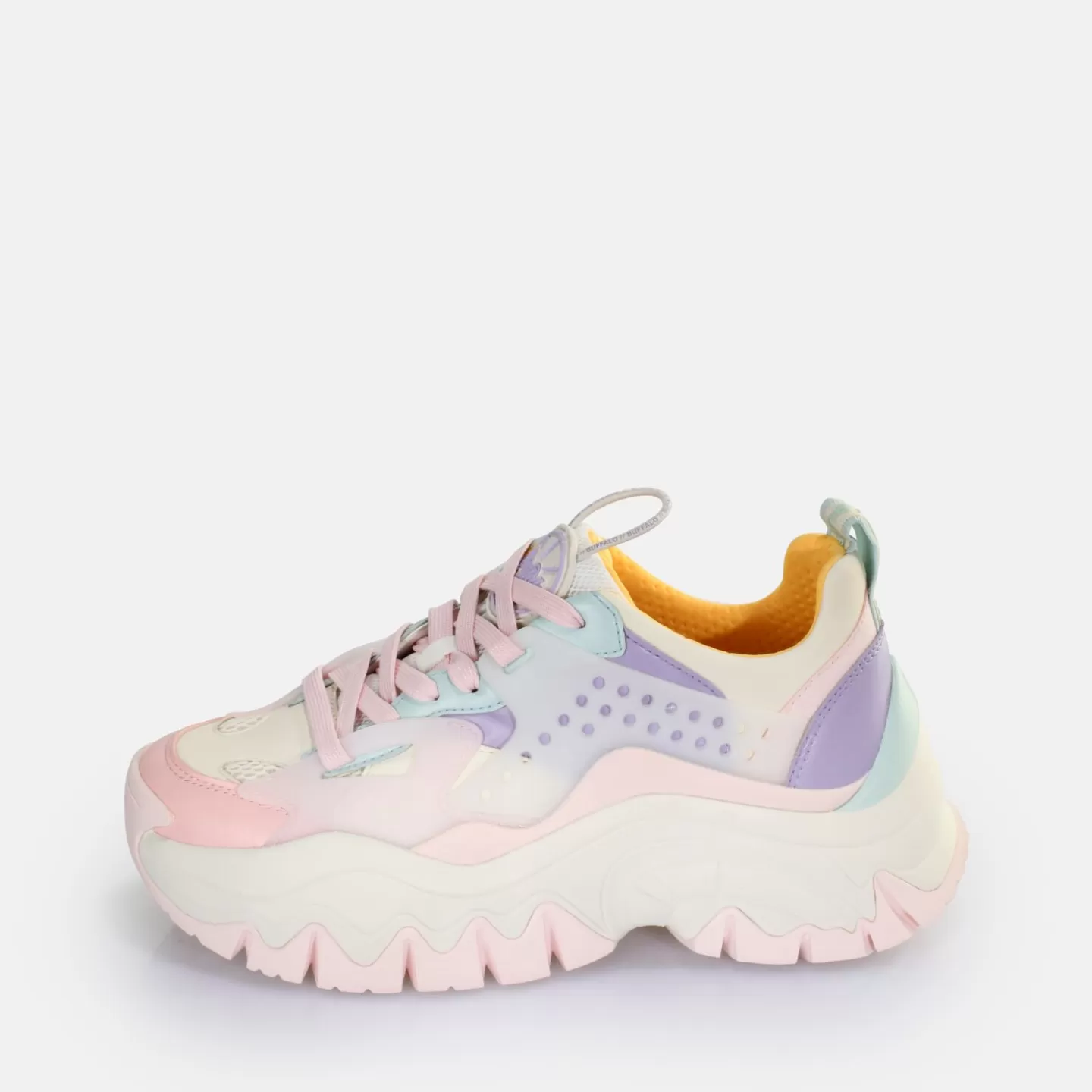 BUFFALO Trail Sneakers Low Vegan Pastell Multi Online