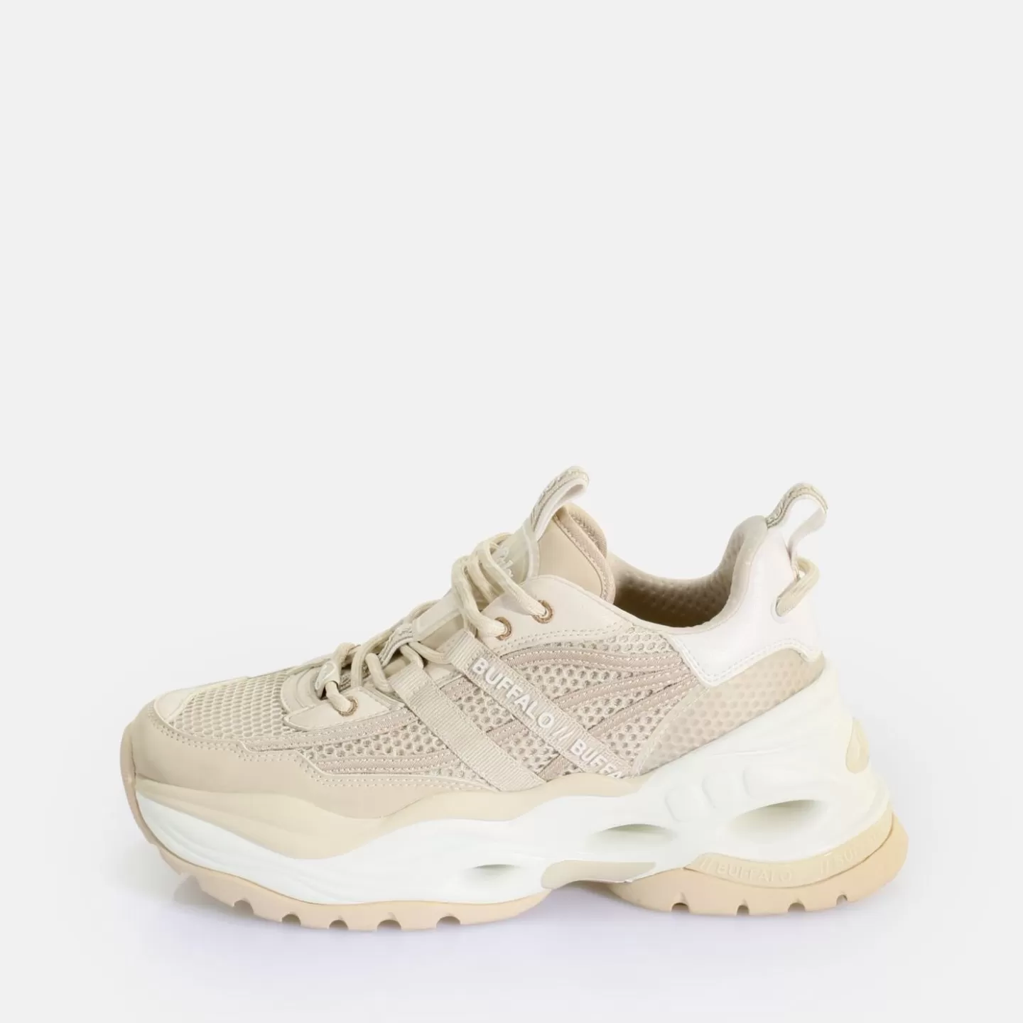 BUFFALO Triplet Nrg Sneaker Low Vegan Beige New