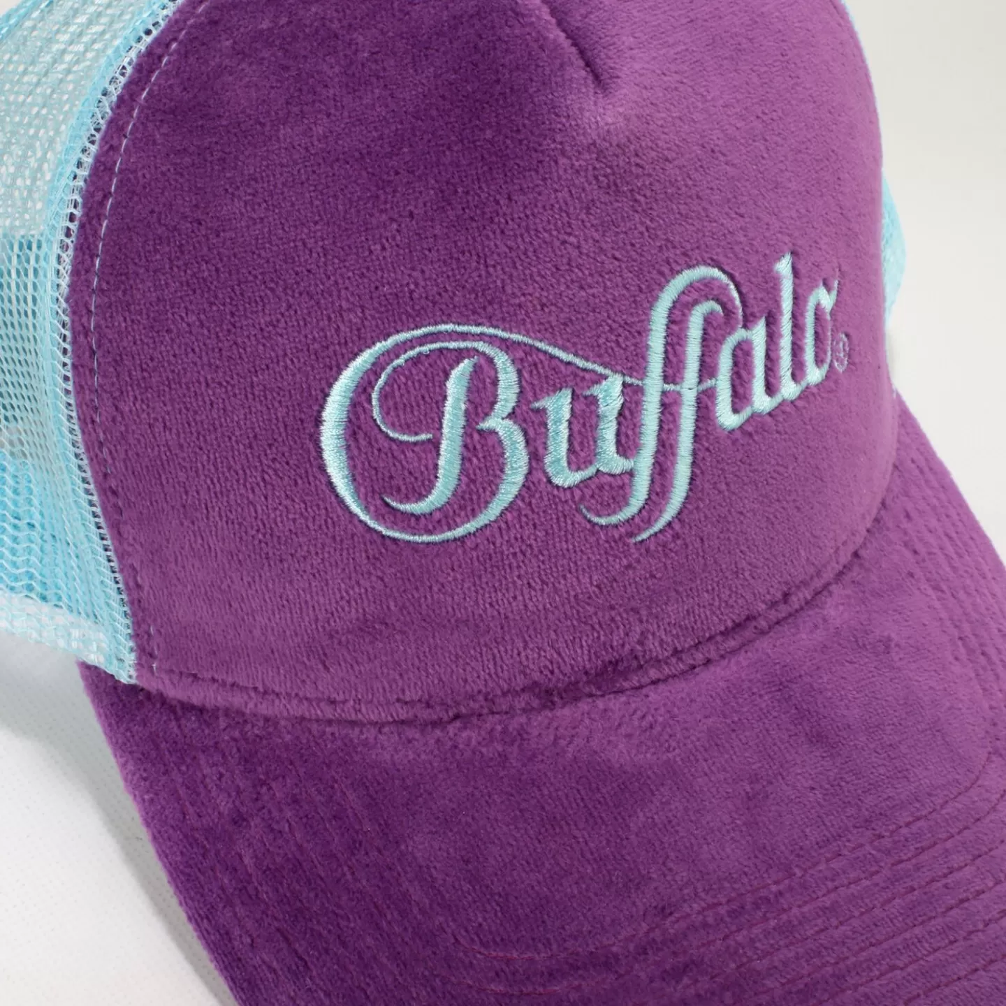 BUFFALO Trucker Cap Velvet Blue Best