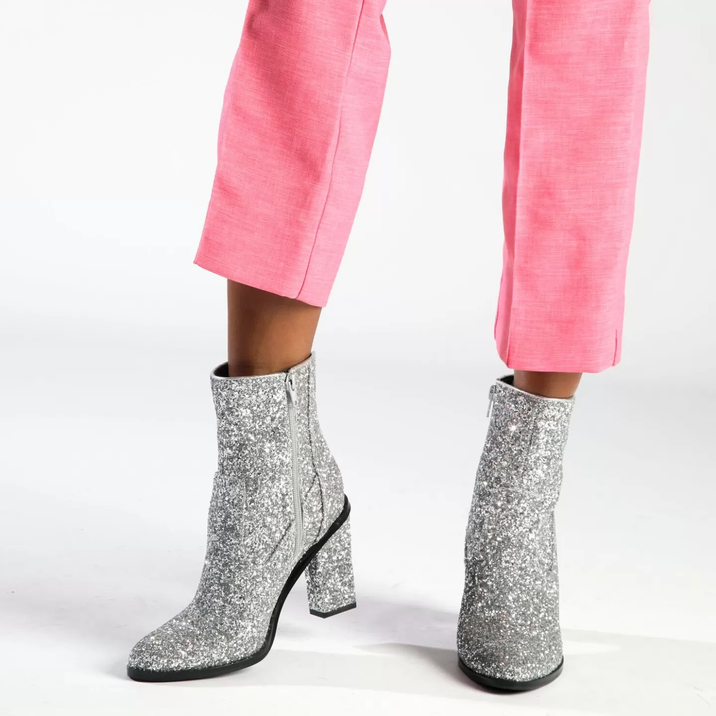 BUFFALO Zoe Ankle Ankle Boot Vegan Silver Online