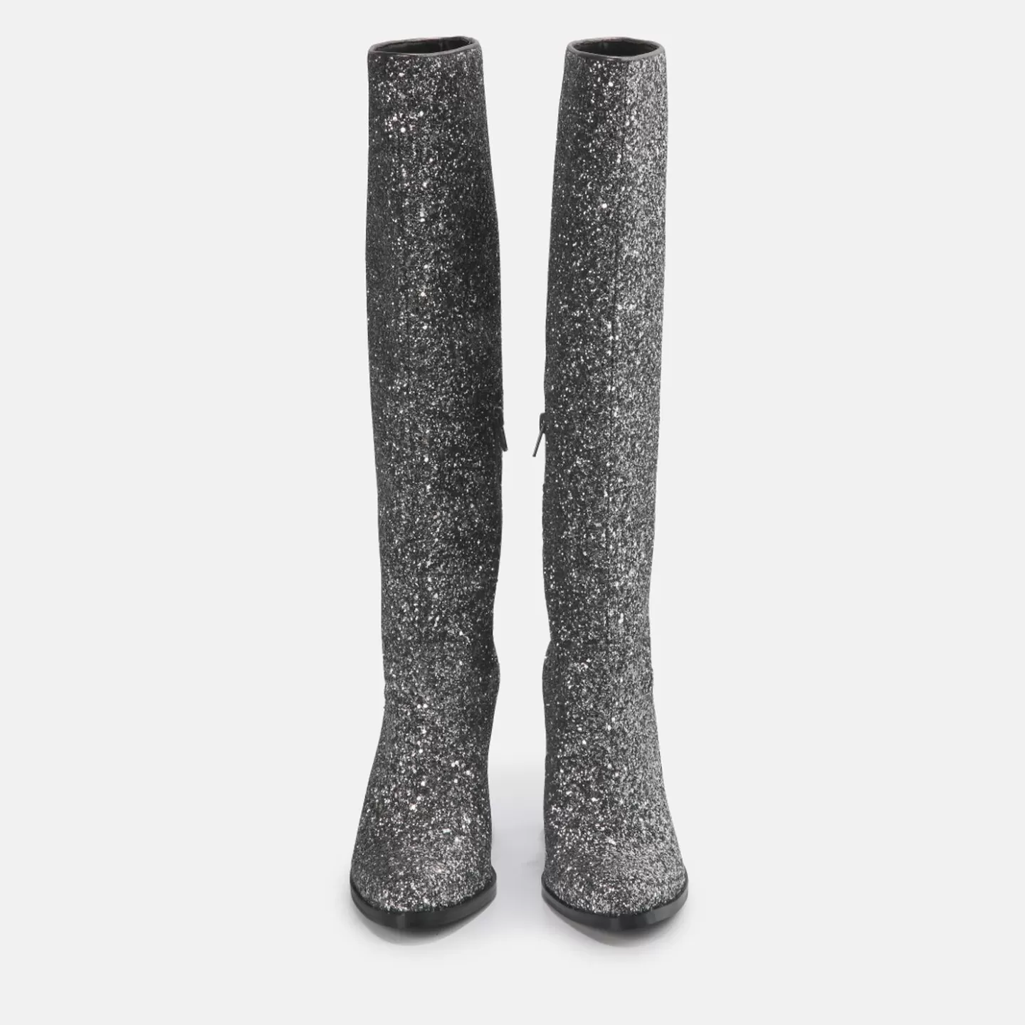 BUFFALO Zoe Boot Vegan Glitzer/Silber Flash Sale